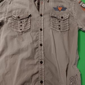 Roar Aviation Edition Embroidered  Military Nineteen 94 Enough Excuses Men's SzL